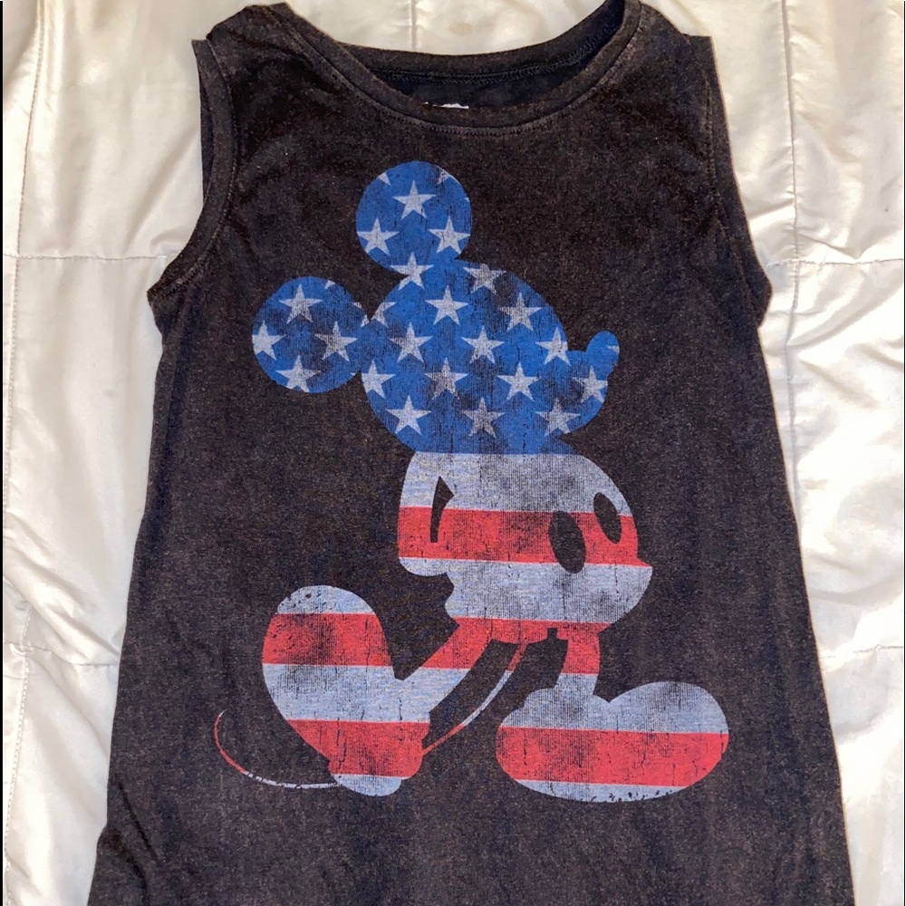 Patriotic Mickey Mouse tank top